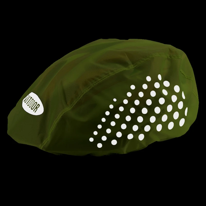 Горячая Светоотражающая Крышка для велосипедного шлема высокая видимость