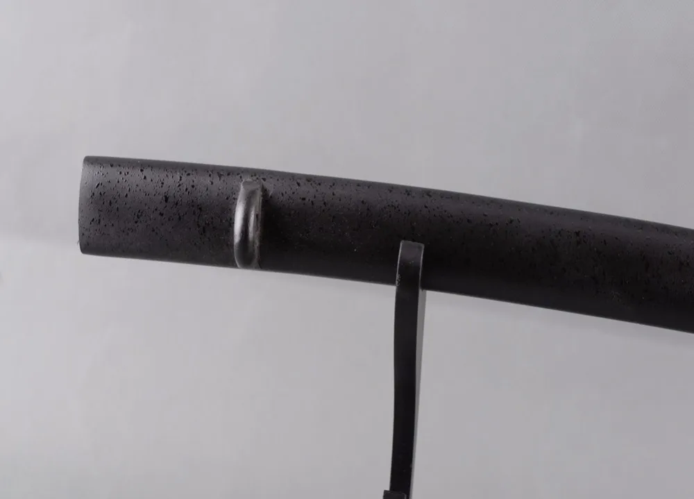 Новое поступление Классические полностью черные деревянные ножны ручной работы