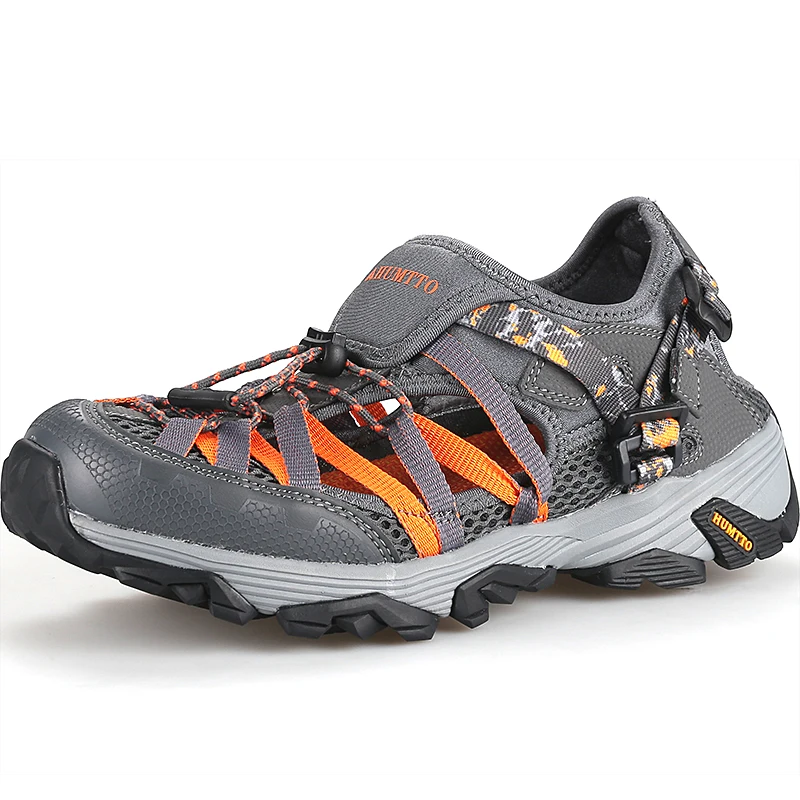 HUMTTO мужские летние уличные походные сандалии обувь для мужчин спортивная