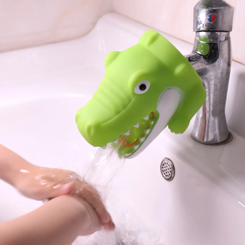 Удлинитель смесителя GOALONE с мультяшным рисунком силиконовый удлинитель