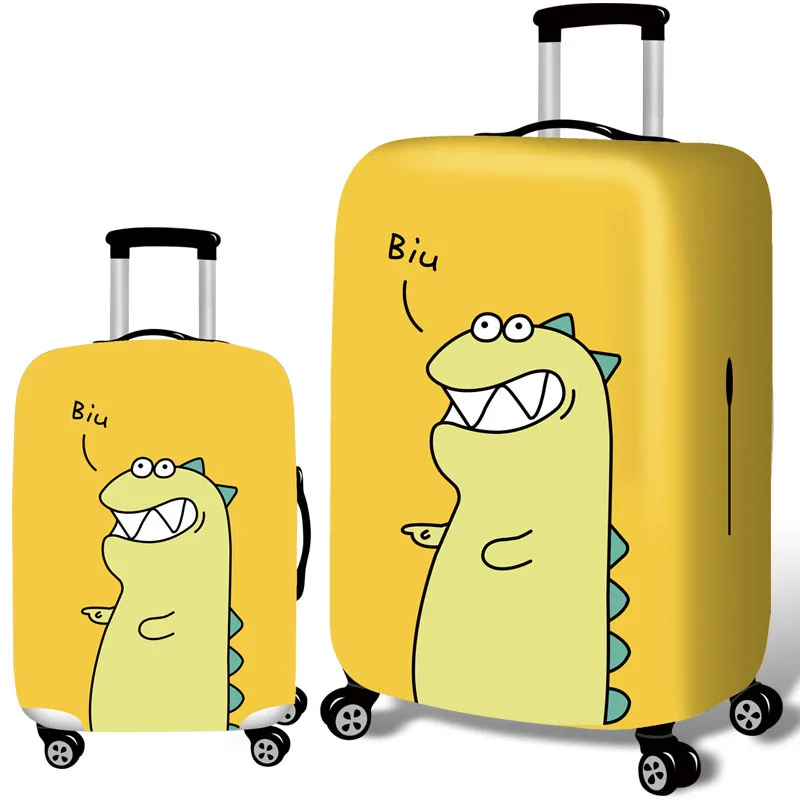 Чехол для мужчин и женщин с забавным мультяшным монстром плотный эластичный