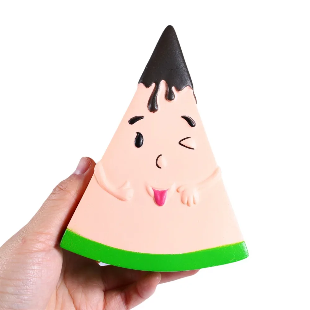 Kawaii сжимаемые арбузы Squeeze медленно поднимающаяся ароматическая игрушка для