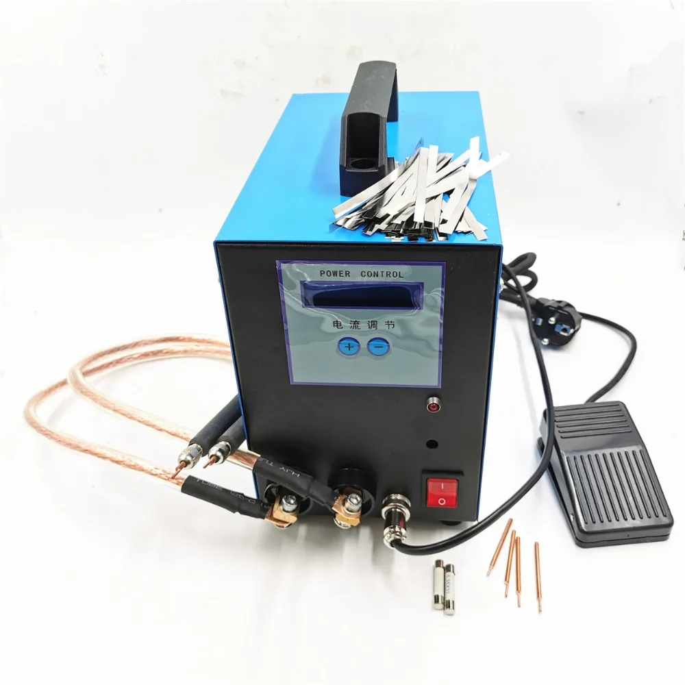 Точечная сварка 18650 Аккумуляторный аппарат для точечной сварки 10KW 110 V/220 V ручной точечный сварочный аппарат точечный сварщик сварочный аппарат