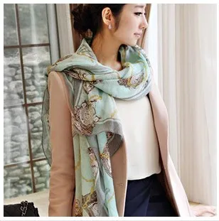 New Arrival women scarfs fashion style spring Autumn voile shawl scarf 110*180 free shipping | Аксессуары для одежды