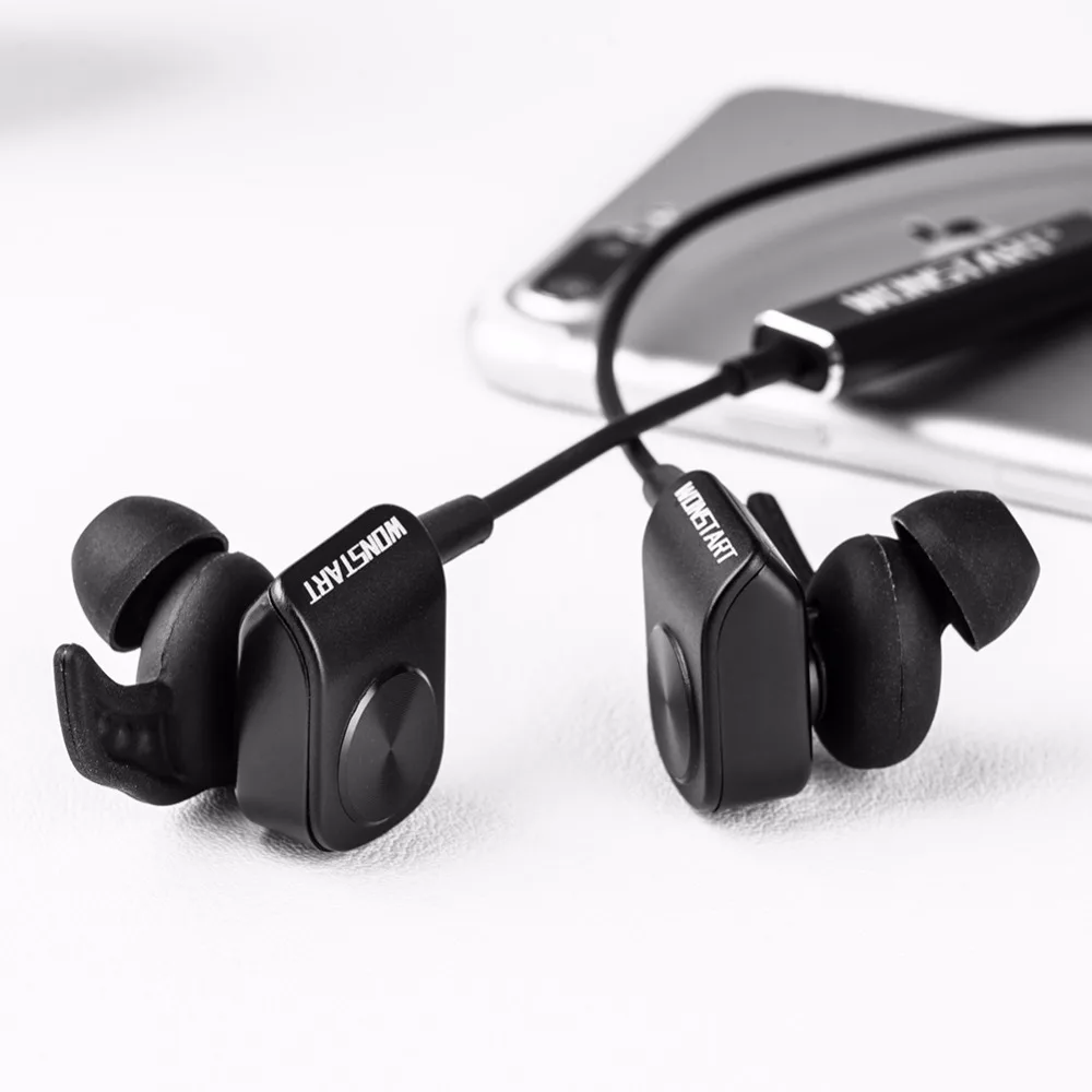 Wonstart TS03 Беспроводной наушники Магнитная в ухо Спортивные Bluetooth BT4.1 Hi-Fi Stereo