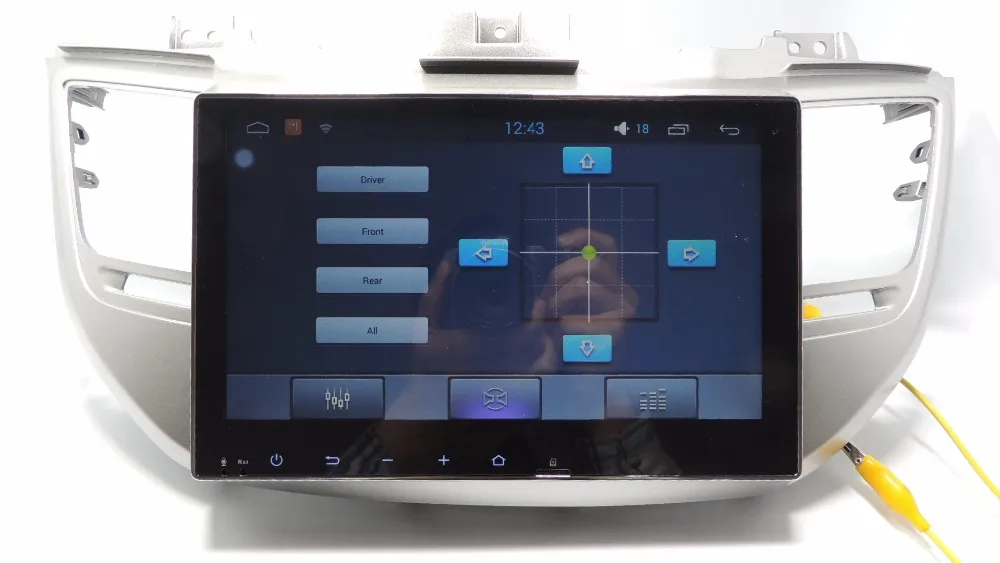Автомобильный радиоприемник &quotYOKOTRON&quot 9 &quotTouch Android 5 1 для Hyundai ix35 Tucson 2015 2016 аудио +