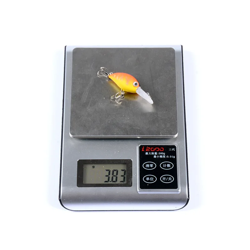 Rock Crank рыболовные снасти 5.2cm/3 8g приманка пластиковая жесткая для спорта на