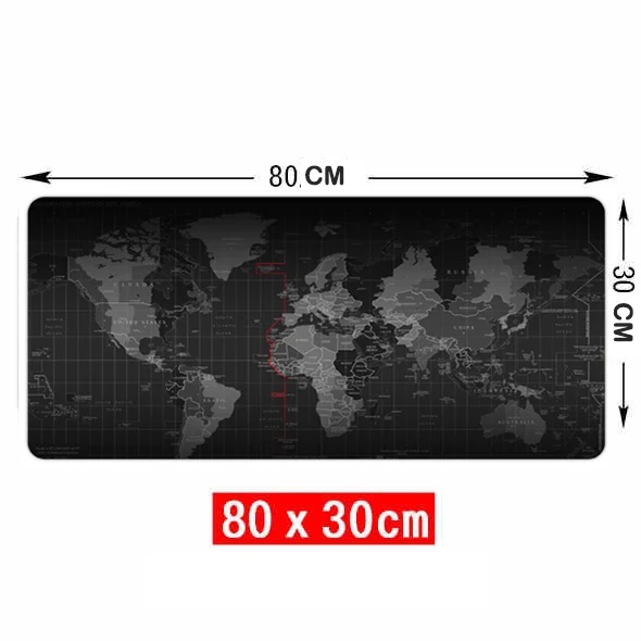 300X800X2mm Очень большой коврик для мыши, карта старого мира, игровой коврик для мыши, Противоскользящий коврик для игровой мыши из натурального каучука с запирающим краем - Цвет: 300X800X2mm