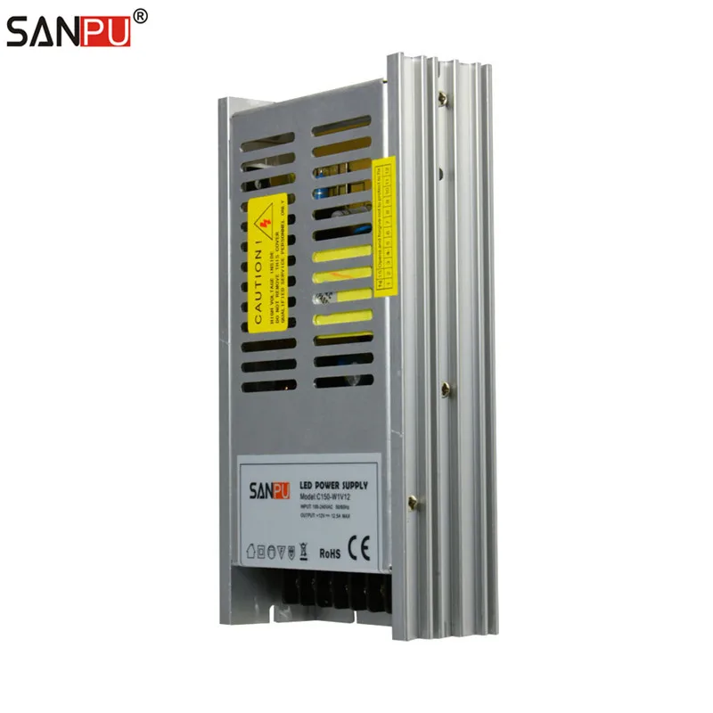 SANPU SMPS 150W 12V DC импульсный источник питания 12A постоянное напряжение один выход AC/DC