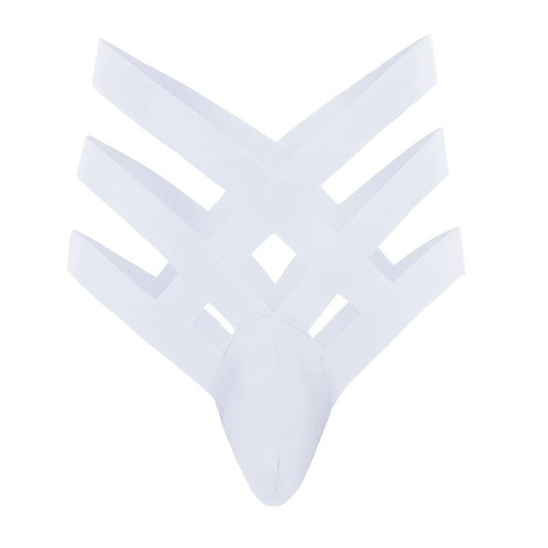 Нижнее белье для мужчин бандажные трусы с ремнем эластичные стринги 2019|G-стринги