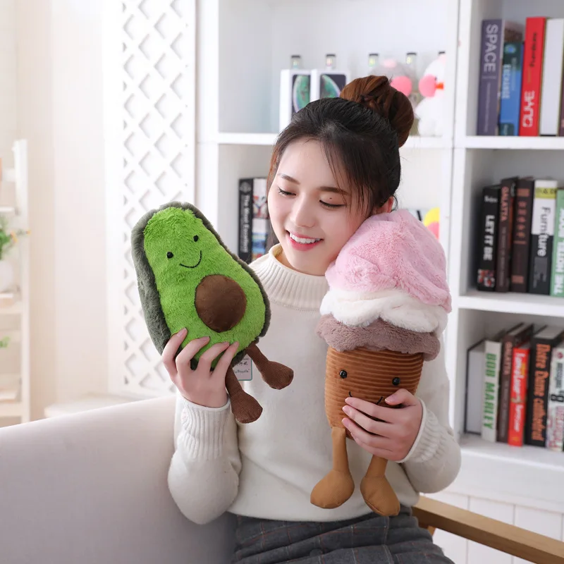 Candice guo! Симпатичная плюшевая игрушка мультяшная улыбающаяся грибочка тост