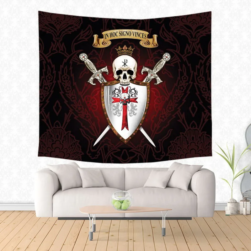 Рыцари крест тамплиеров печать декоративные гобелены постельные принадлежности