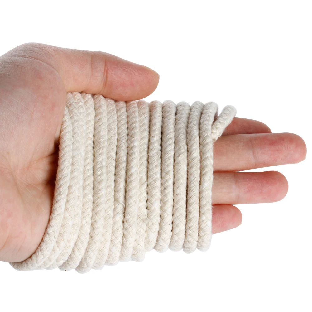 Фитиль для изготовления свечей с хлопковым сердечником в оплетке 10 м (33 фута)