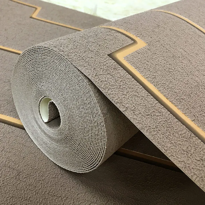 3D полосатая Нетканая настенная бумага для стен рулон Современная Гостиная ТВ фон настенные изображения стена бумага спальня Papel де Parede 3D - Цвет: ZB987 A