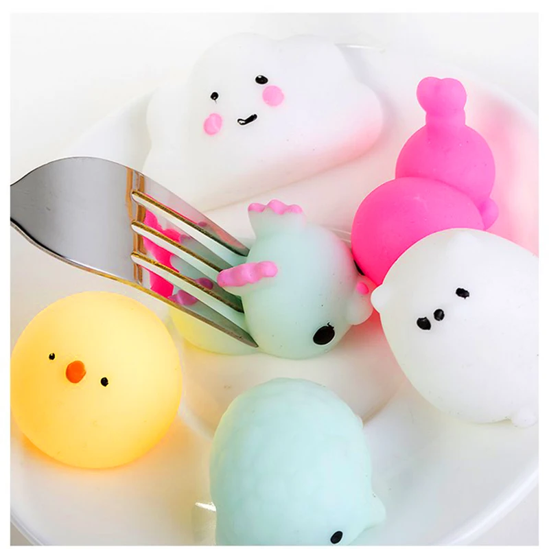 1 шт. Новый Kawaii Мини маленькое облако мягкий Сжимать Пресс медленно растет хлеб
