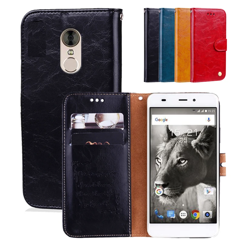 For Fly Cirrus 16 FS523 Case Flip Cover PU Leather Wallet Phone Funda FS 523 Book With Strap | Мобильные телефоны и