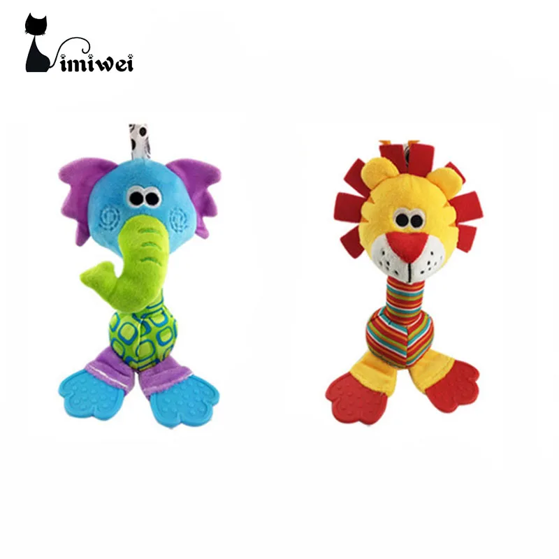 Новые детские грызунки погремушки игрушки для новорожденных мягкие Мультяшные
