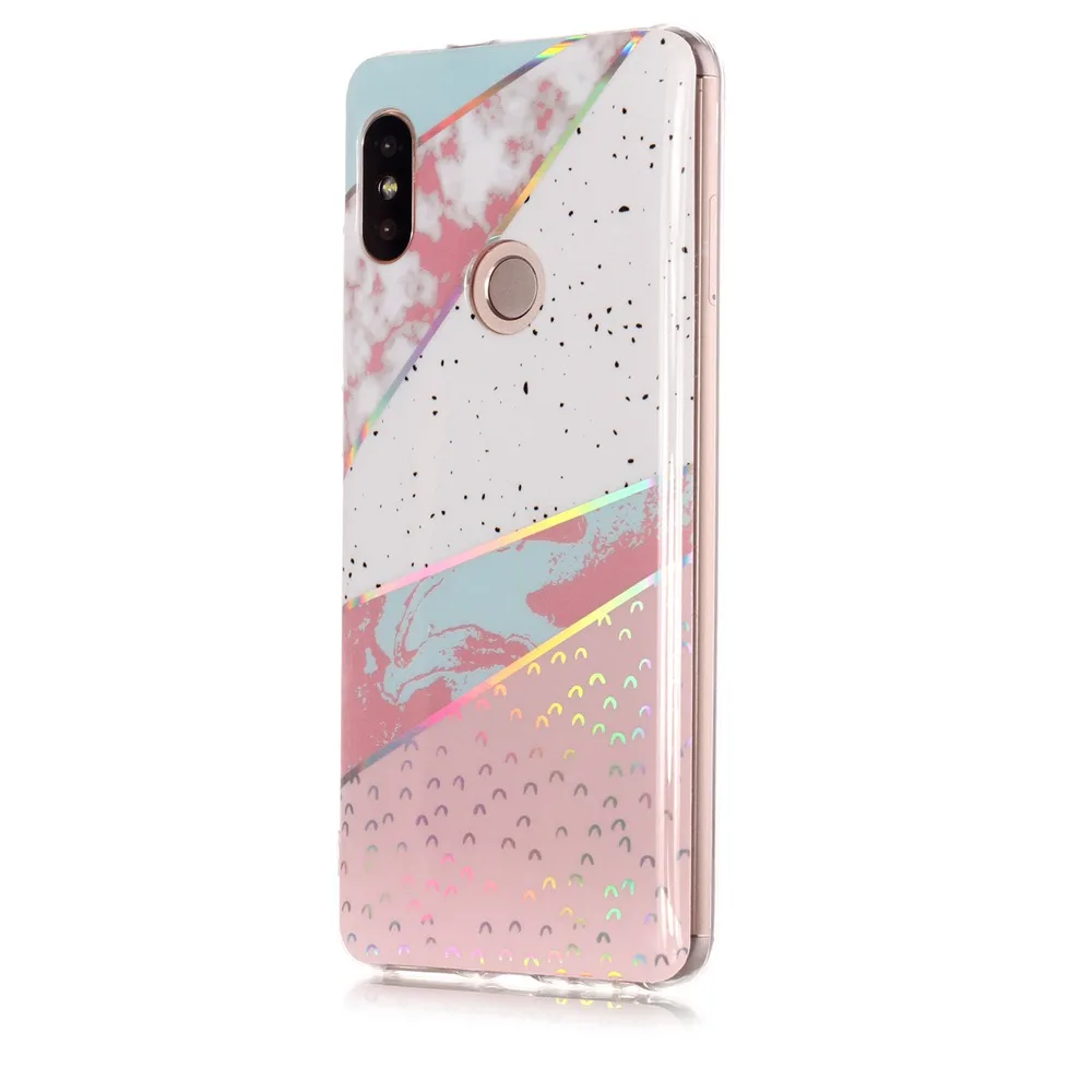 Глянцевая мраморный Задняя накладка для Xiaomi redmi 5A 4X силиконовый чехол ТПУ Мягкие
