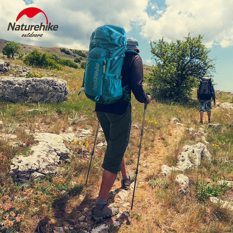 Палка трость Naturehike туристическая Ультралегкая портативная из углеродного