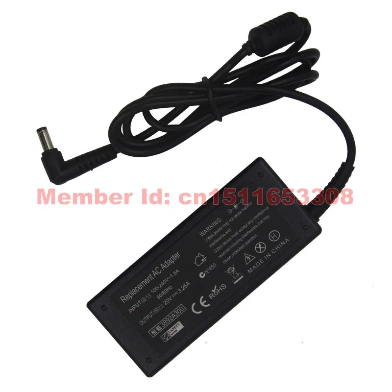 Для Lenovo 20V 3.25A G560 G565 G570 G575 G580 G585 G700 G780 N581 N586 S300 S400 S405 S500 U300E U300S U310 U400 U450 U460 | Компьютеры