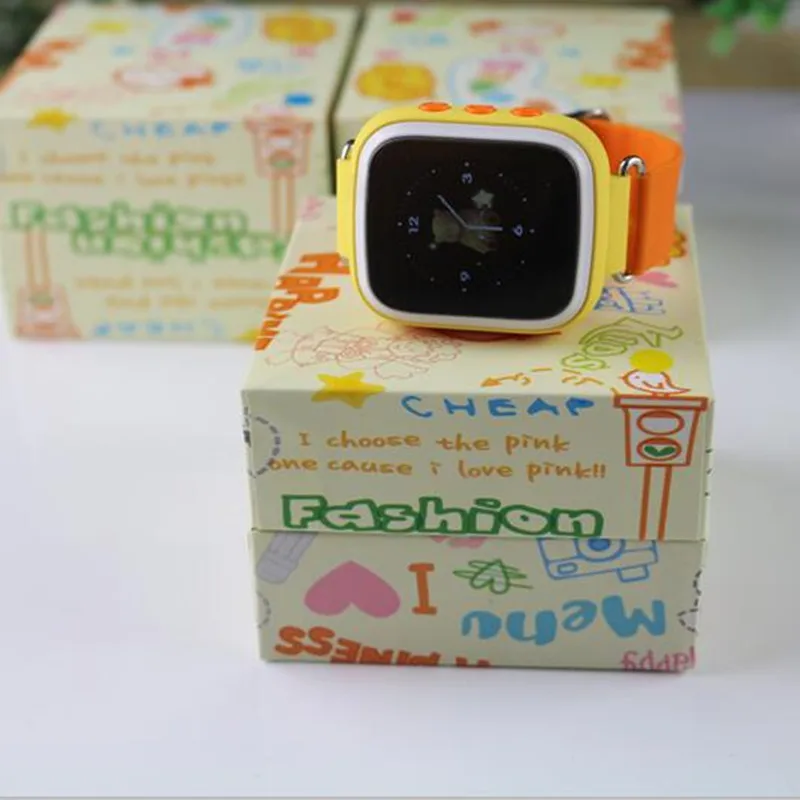 Детские GPS часы Q80 PK Q90 смарт детские SOS Вызов анти потеря местоположение трекер