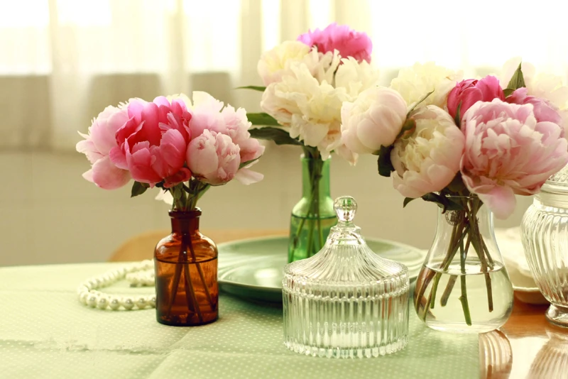 силиконовые формы большой маленький пион лепесток цветок силиконовая Veiner Новый