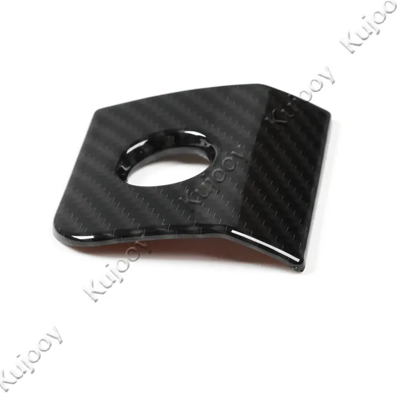 

1Pcs Carbon Fiber Grain ABS Car Armrest Storage Box Switch Cover Trim Frame Panel Sticker For Ford Mustang 2015-2017 Car Styling