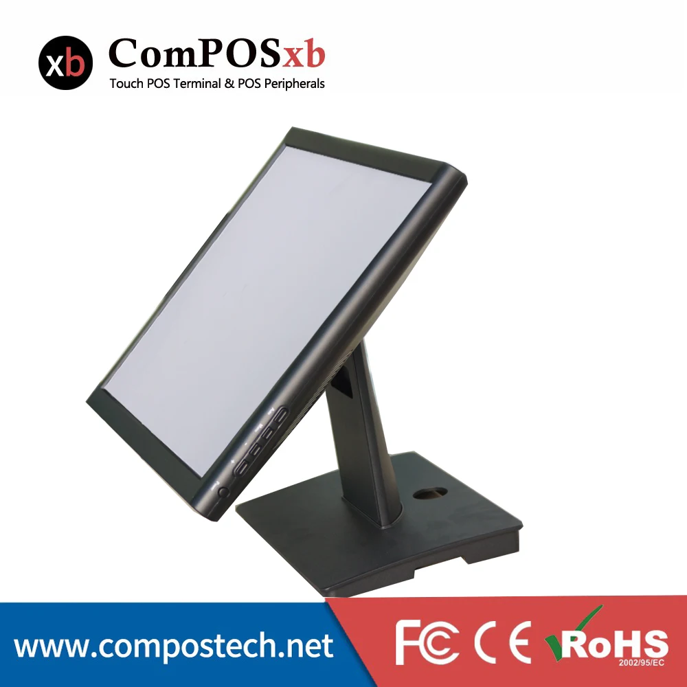Розничная продажа Vesa POS-подставка сенсорный монитор 19 дюймов высокое разрешение