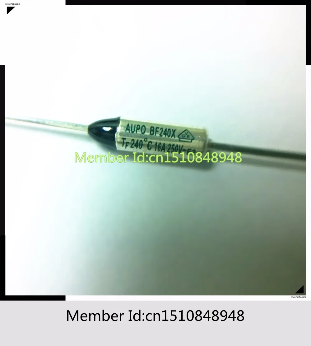 AUPO BF104X Tf104C 16A 250V 104 градусов Термопредохранитель 50/шт.|pcs|1/16a |