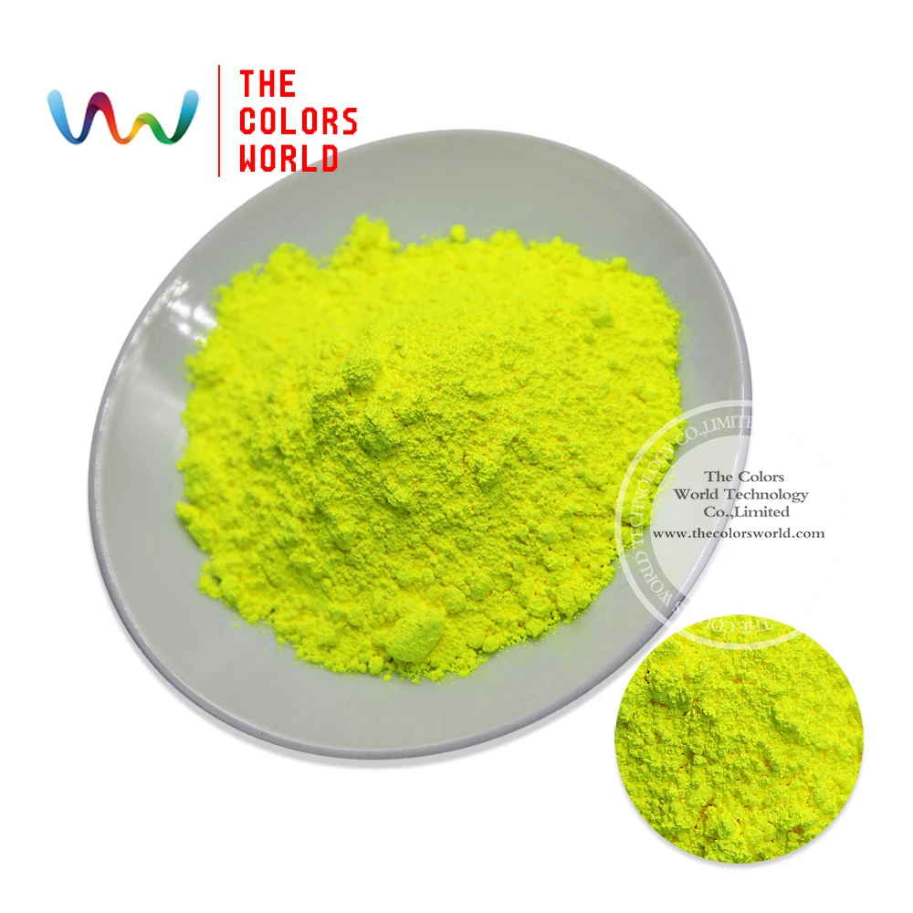 

TCFG-610 Yellow neon Colors Fluorescent Neon Pigment Powder for Nail Polish&Painting&Printing 1 lot= 10g/50g