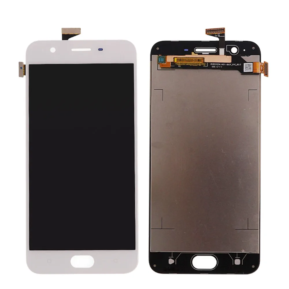 5," A57 ЖК-дисплей для OPPO A57 ЖК-дисплей сенсорный экран дигитайзер сборка Замена с рамкой для OPPO A57