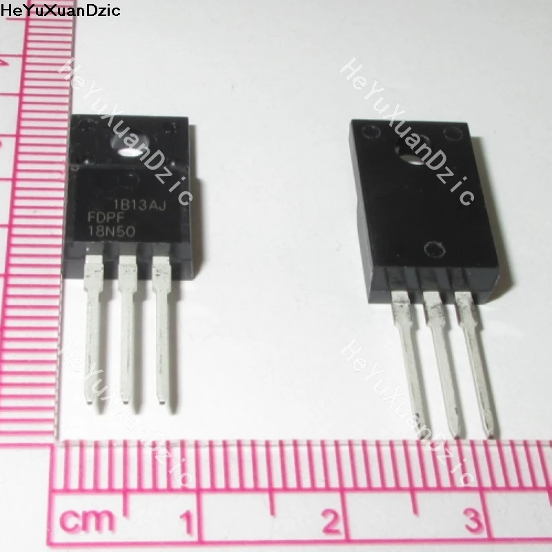 

10Pcs/ lot FDPF18N50 18N50 TO-220F N-channel 500V 18A MOS tube New Original Product