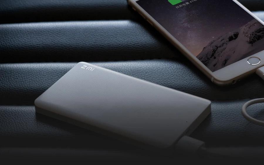 Xiaomi ZMI power Bank 5000 мАч Быстрая зарядка Поддерживает двустороннюю быструю зарядку power Bank для Xiaomi samsung iphone Phone