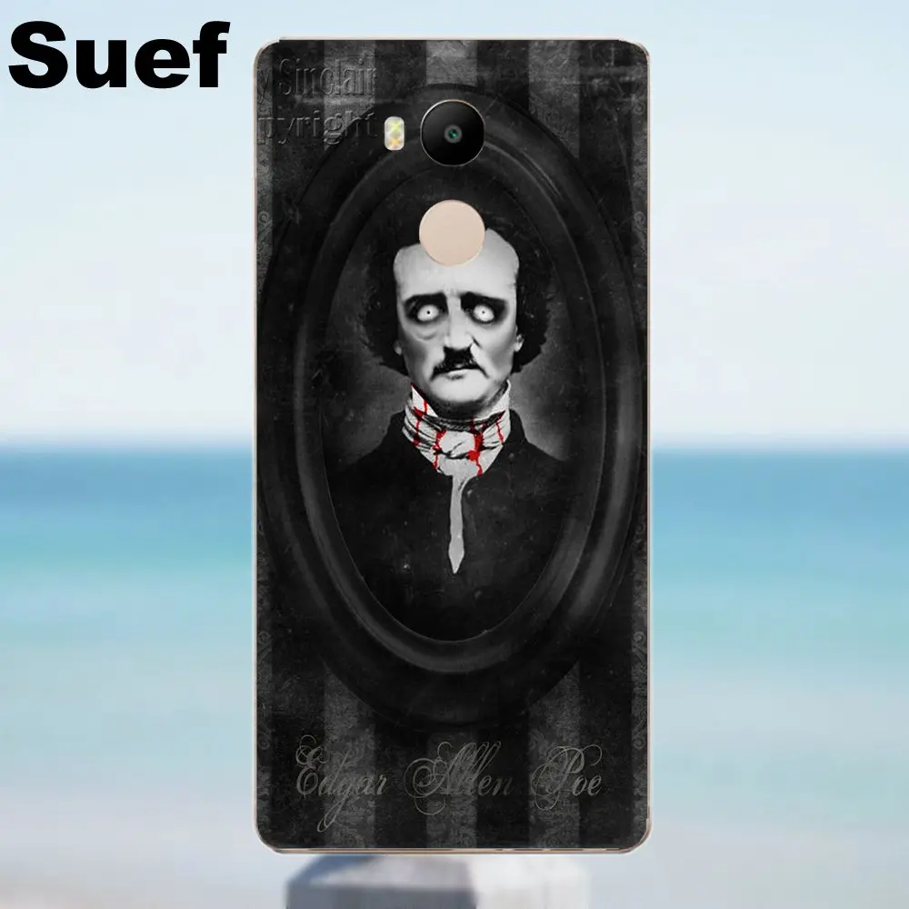 Suef Edgar Allan Poe ТПУ лучшие чехлы для Xiaomi Redmi 4 3 3S Pro Mi3 Mi4 Mi4i Mi4C Mi5 Mi5S Mi Max Note 2 | Мобильные