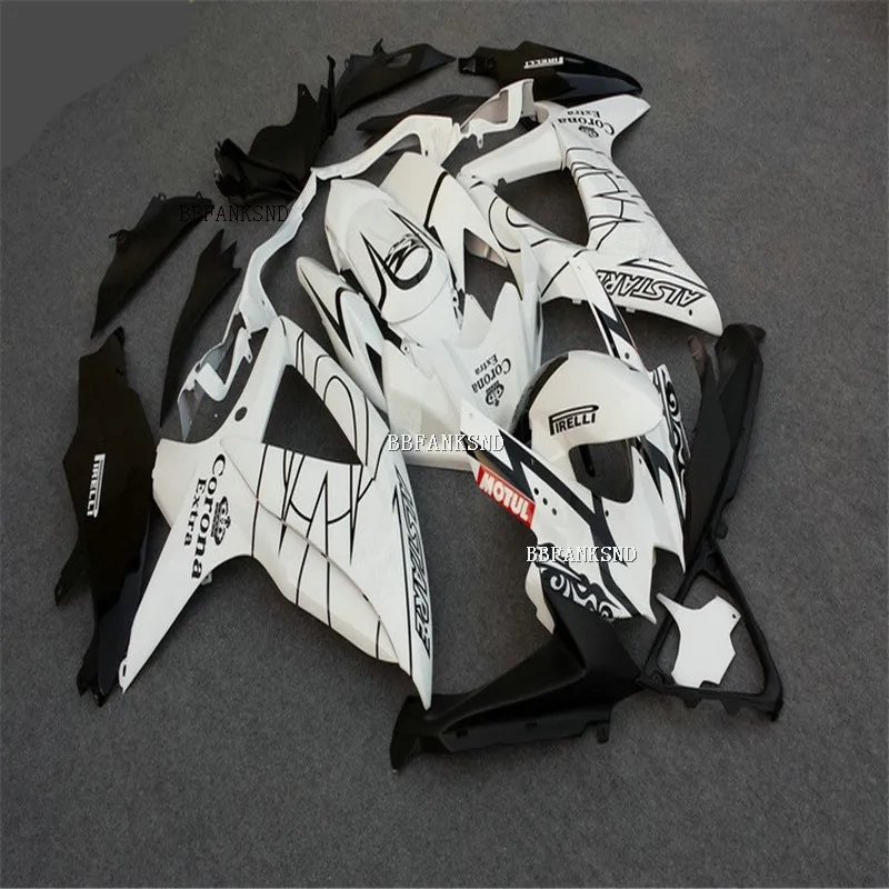 Распродажа для SUZUKI GSXR600 750 2008 2009 2010 K8 GSXR 600 08 09 10 мотоциклетные части Обтекатели