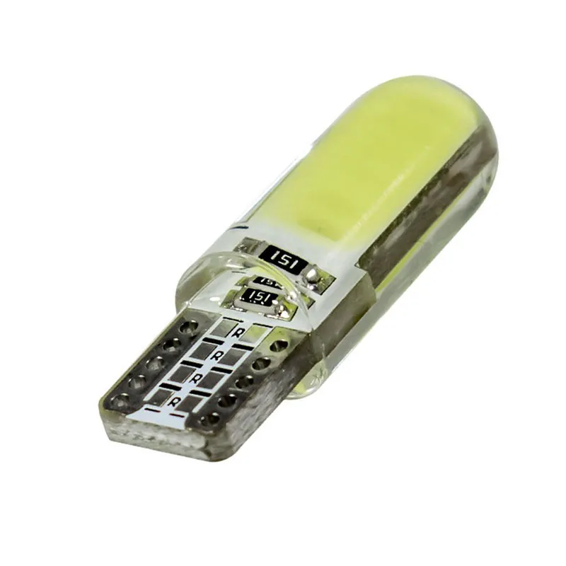 YSY 300 шт. новый тип силиконы 12SMD высокой мощности COB T10 LED 194 168 W5W светодиодные