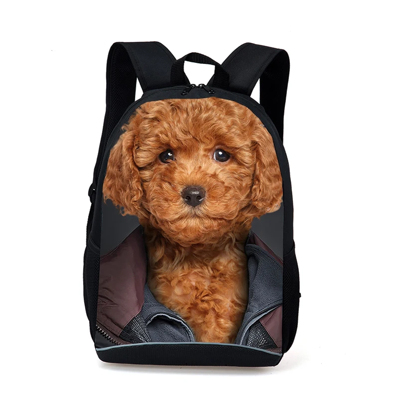 Модный симпатичный рюкзак с 3D принтом для женщин кошек джентльменов собак и