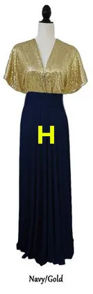as pic Robe Demoiselle D'honneur Bridesmaid Dresses Long Chiffon with Sequins Wedding Party Dresses Vestidos De Fiesta De Noche - Цвет: as pic