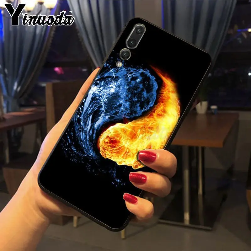Yinuoda fire and water высококачественные аксессуары для телефонов чехол Huawei mate10 lite honor view 9