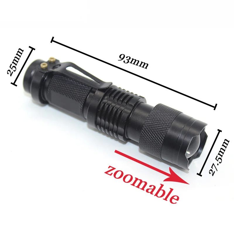 Cree Led ультрафиолетовый фонарик 365nm УФ лампы факел SK98 Портативный фиолетовый