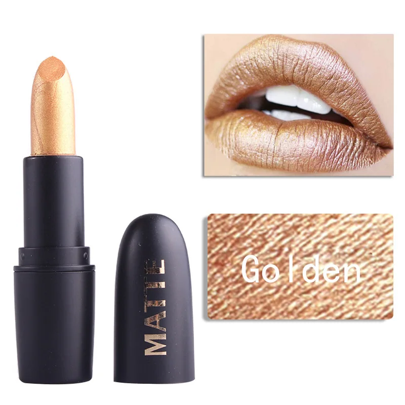 Maquiagem Lipstick 22 Sexy Red Color Nude Paint Batom Matte Waterproof Long Lasting Makeup Cosmetics |