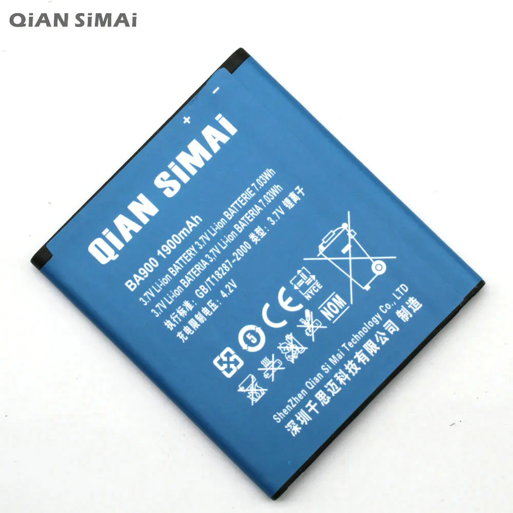 QiAN SiMAi High Quality BA900 1900mAh Battery For Sony Xperia TX GX LT29i J Sh36 ST26i L C2104 C2105 E1 M C2004 C2005 C1904 | Мобильные