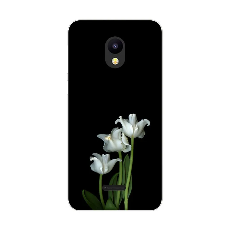 Чехол для Meizu C9 Pro мягкий чехол из ТПУ с рисунком сливы синего цвета защитный