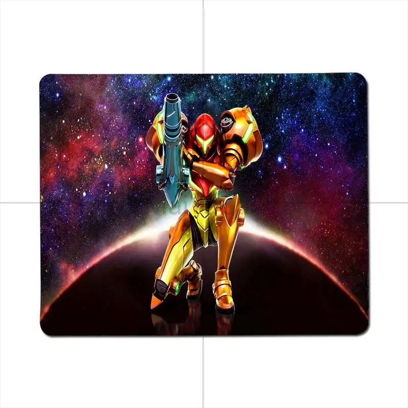 MaiYaCa новые печатные Metroid Samus индивидуальные коврики для мыши компьютерный Аниме