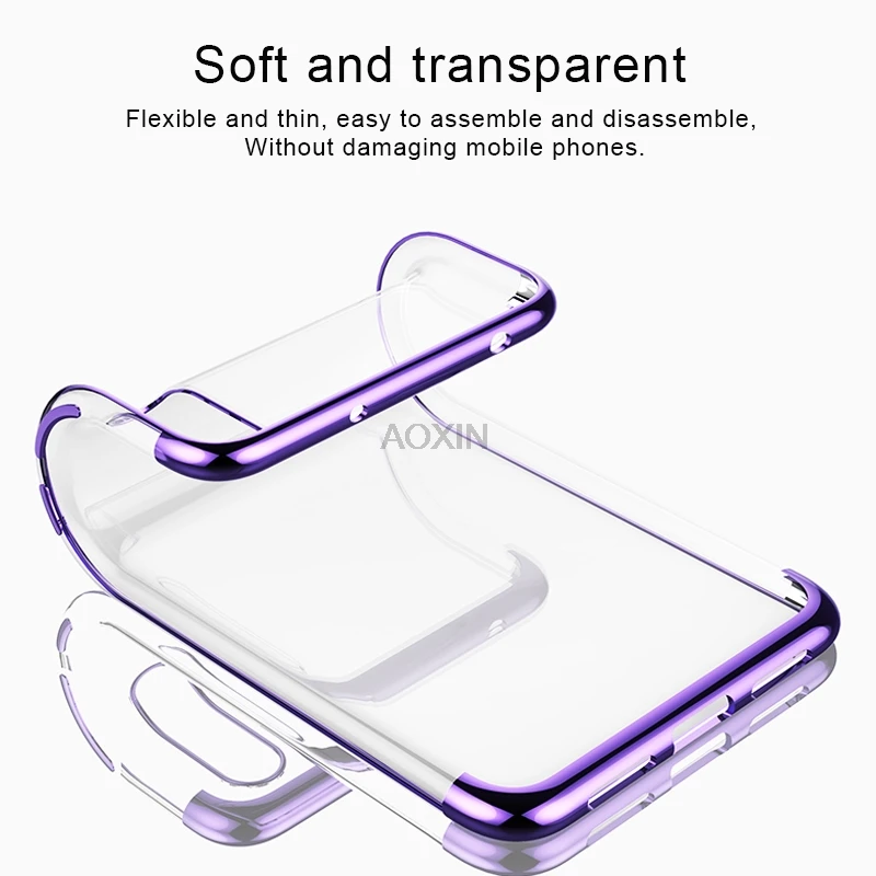 AOXIN покрытие чехол для телефона Huawei P30 P20 Mate10 20 30 Lite Pro чехлы задняя крышка мягкие