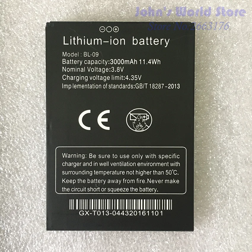 Matcheasy 100% оригинальный THL T9 Pro Аккумулятор 3000 мАч аккумулятор BL 09 для смартфона plus