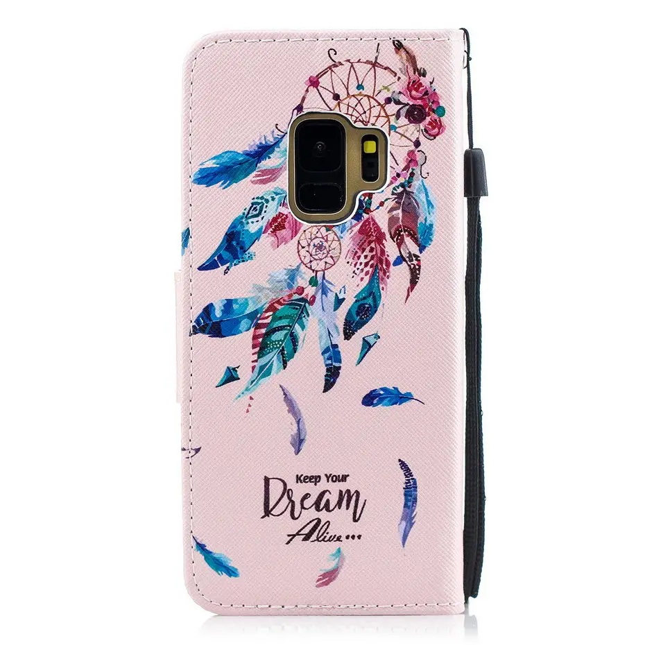 Кожаный чехол-книжка чехол для samsung Galaxy S10 S10e S6 S7 S9 S8 плюс край A3 A5 A7 A8 J3 J5 J7 Note9 бумажник чехол для телефона