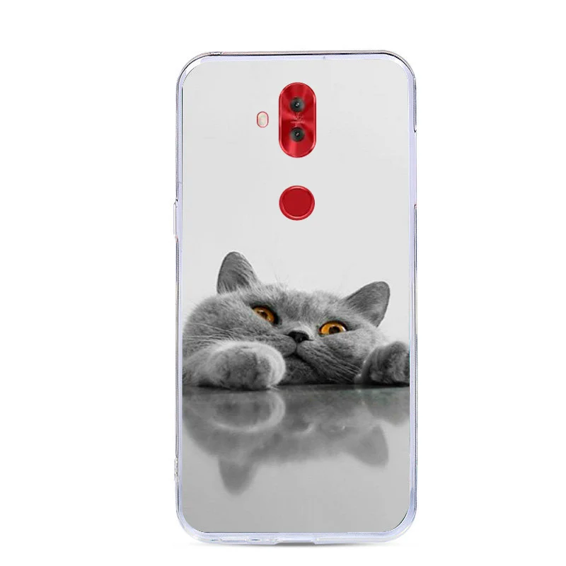 Чехол для Asus Zenfone 5 Lite ZC600KL милые окрашенные мягкие силиконовые тпу чехлы на заднюю