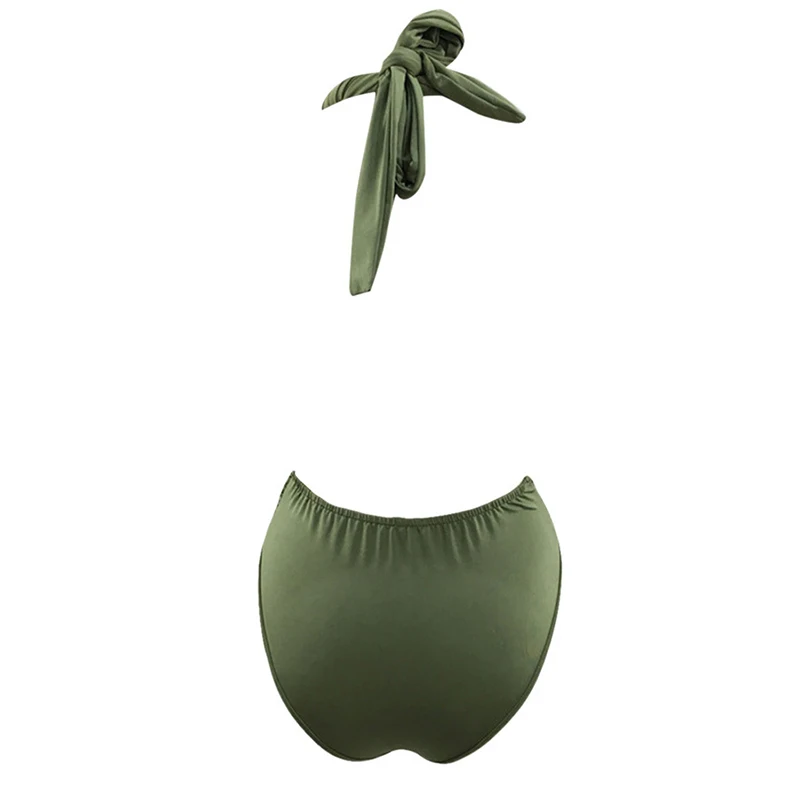 Женский сексуальный глубокий v образный вырез Цельный купальник женский