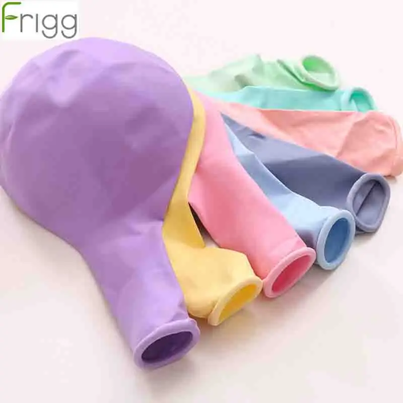 Frigg 18/36 дюйма пастельные Круглые разноцветные шары макароны украшения для